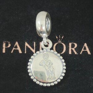 Pandora Peeing Boy Statue Brussels - Manneken Pis Dangle Charm S925 Silver Charm